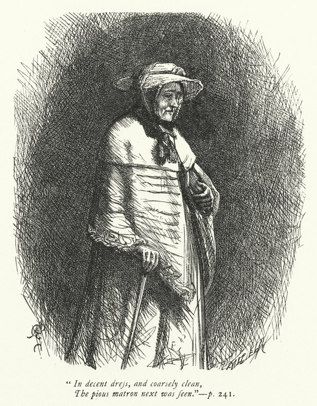Illustration for Threnodia Augustalis by George John Pinwell