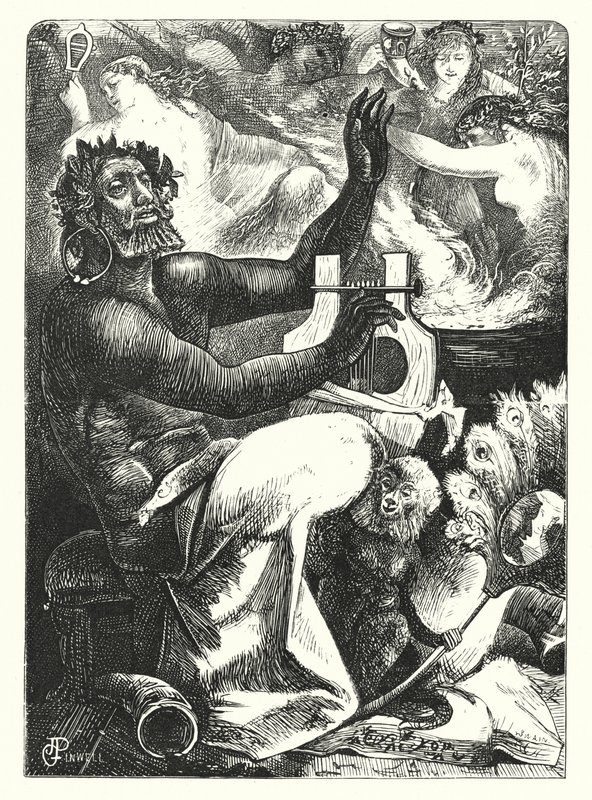 Pan Vinctus - Pan Victor by George John Pinwell