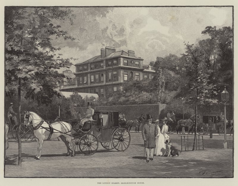 The London Season, Marlborough House by George L. Seymour