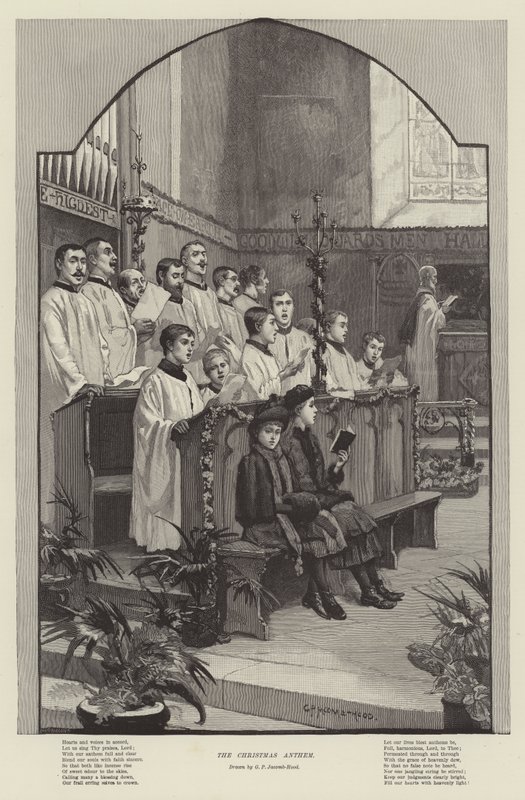 The Christmas Anthem by George Percy Jacomb-Hood