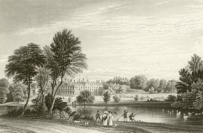 Knowsley Hall by George Pickering
