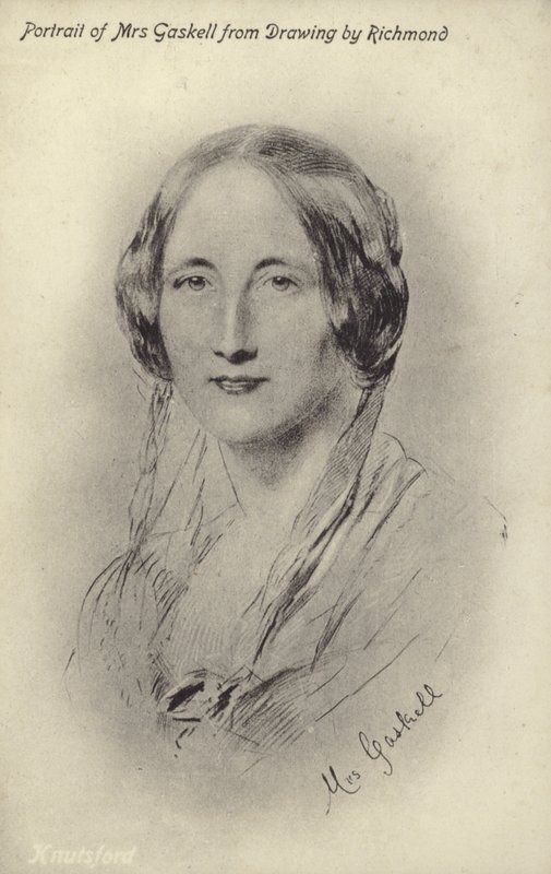 Mrs Gaskell, English Novelist and Short Story Writer by George Richmond
