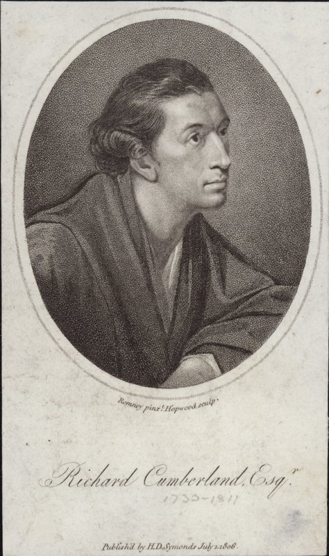 Richard Cumberland by George Romney