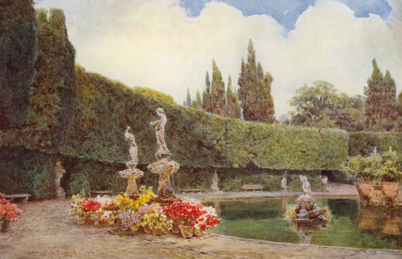 Italian Gardens: La Vasca dell