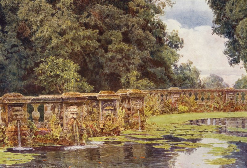 Italian Gardens: Villa Conti by George Samuel Elgood