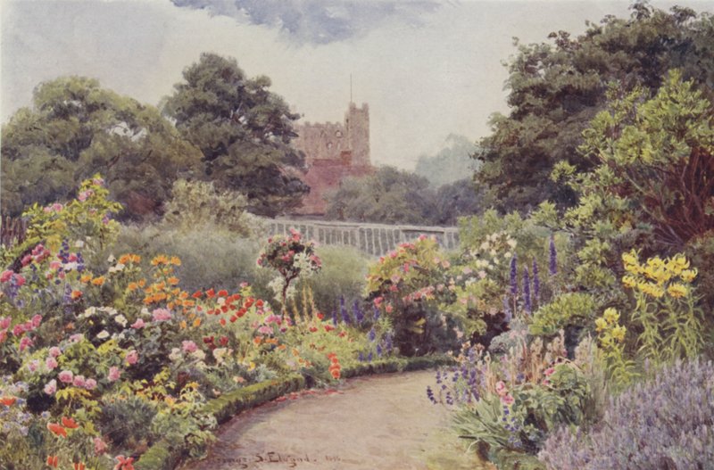 The Deanery Garden, Rochester by George Samuel Elgood