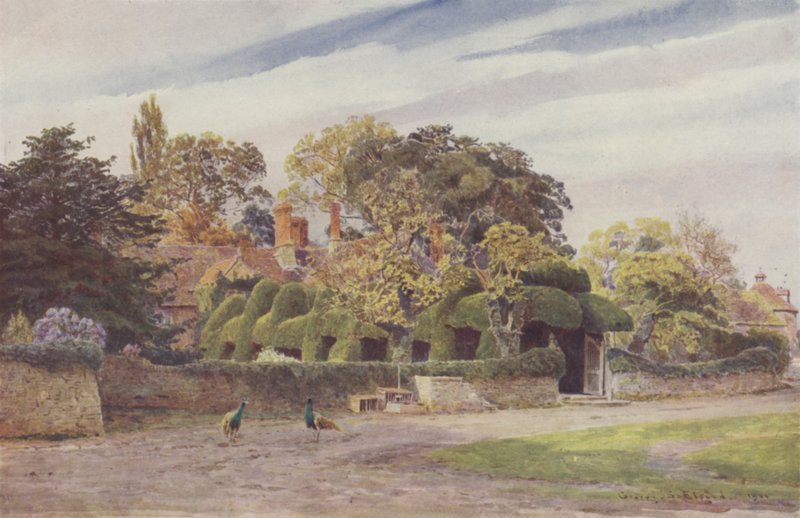 The Twelve Apostles, Cleeve Prior by George Samuel Elgood