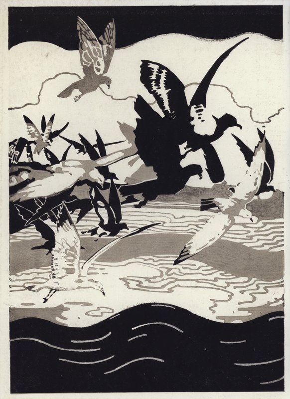 Illustration for Canadian Wonder Tales by George Sheringham