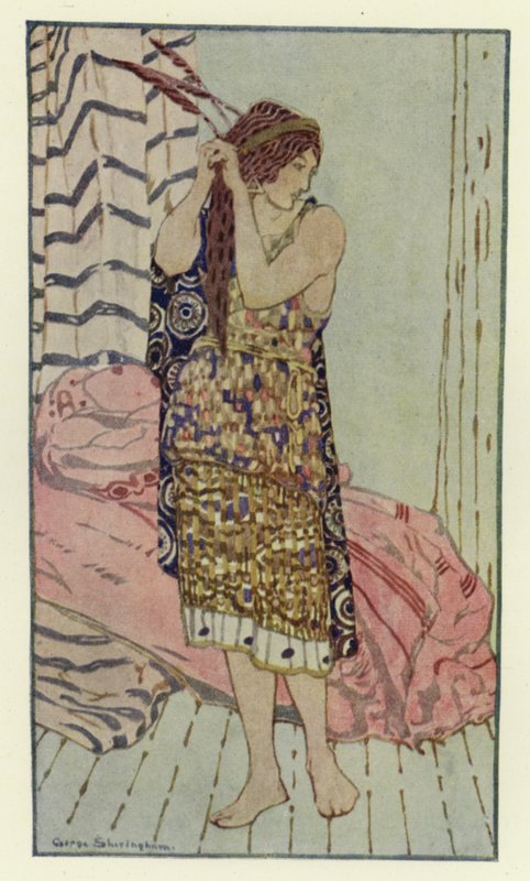 She Was Very Beautiful and Gentle by George Sheringham