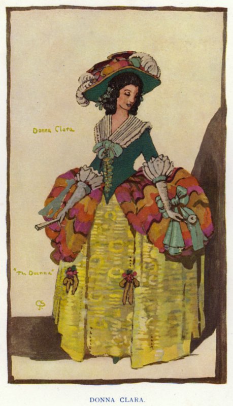 The Duenna by Sheridan: Donna Clara by George Sheringham