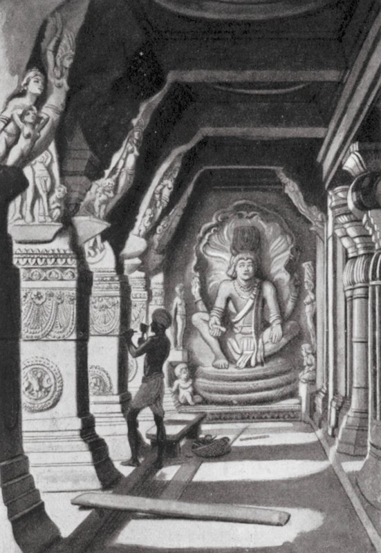 Cutting an Inscription at Vatapi, AD 578 by George Soper