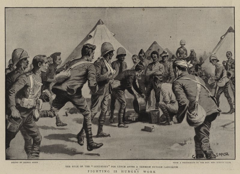 Fighting is Hungry Work by George Soper