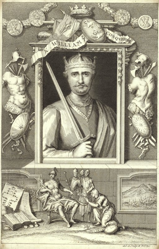 Portrait of William the Conqueror by George Vertue