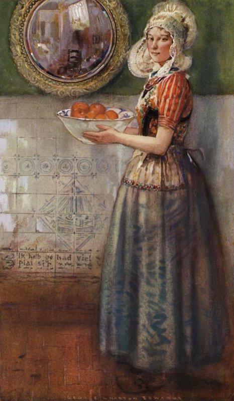 The Bowl of Oranges by George Wharton Edwards