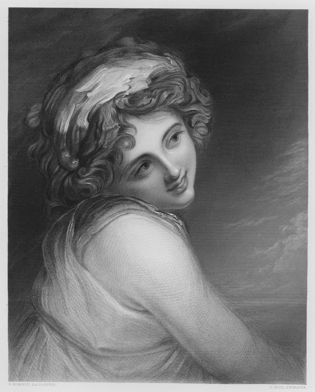 A Bacchante by George after Romney