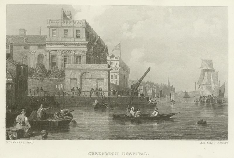 Greenwich Hospital by George the Elder Chambers