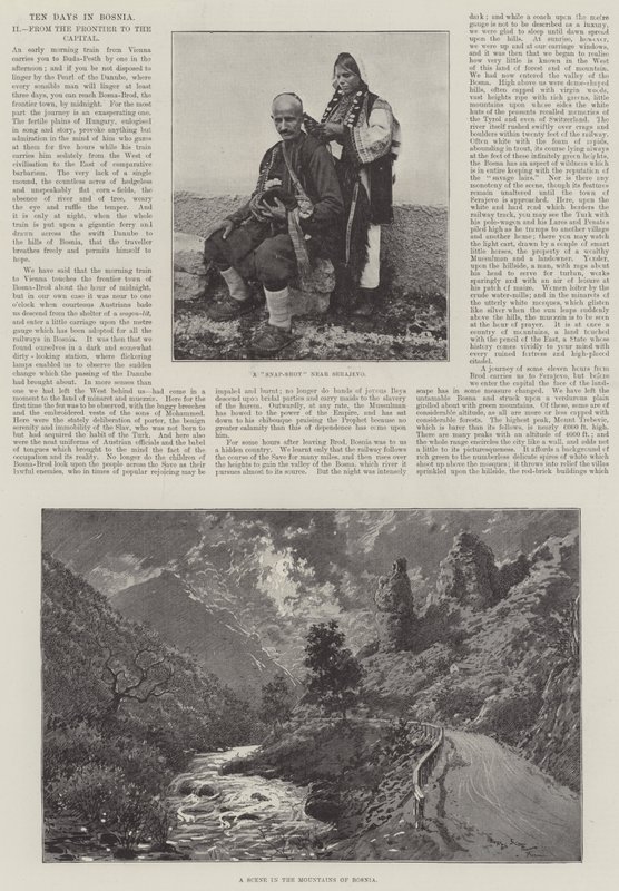 Ten Days in Bosnia by Georges Bertin Scott
