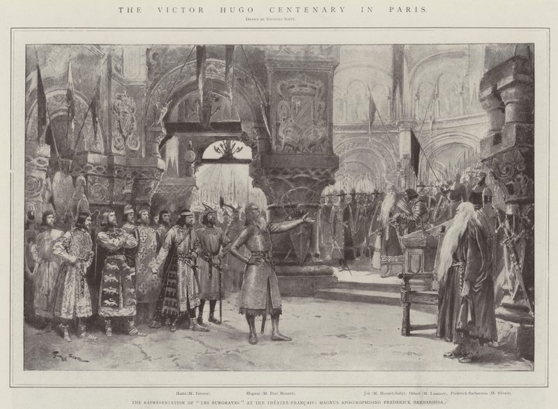 The Victor Hugo Centenary in Paris by Georges Bertin Scott