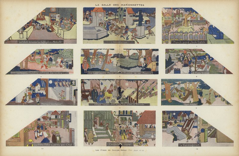 Illustration for Le Rire by Georges Delaw