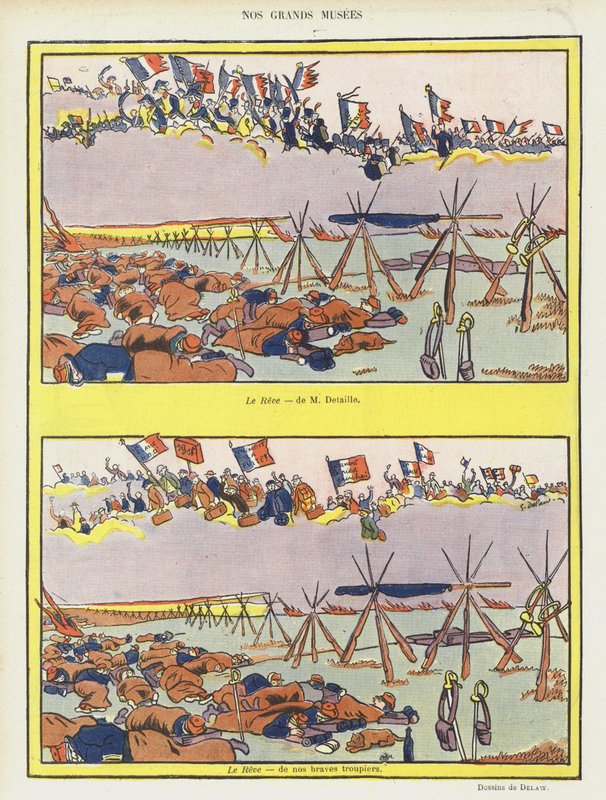 Illustration for Le Rire by Georges Delaw