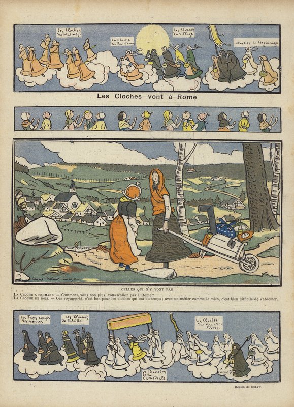Illustration for Le Rire by Georges Delaw