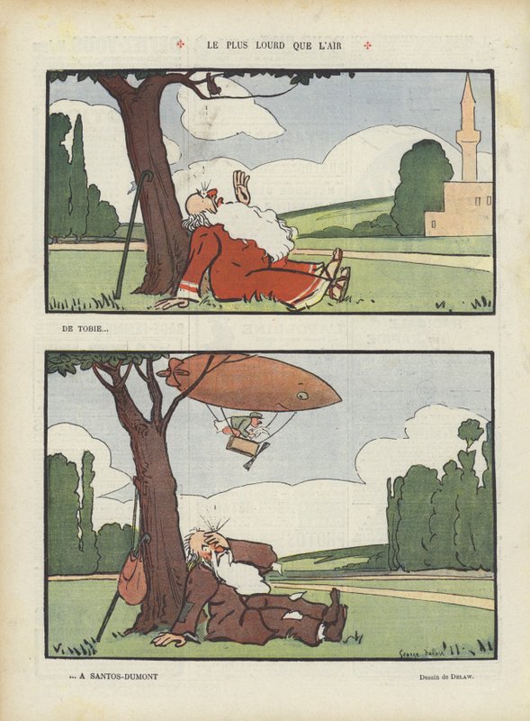 Illustration for Le Rire by Georges Delaw
