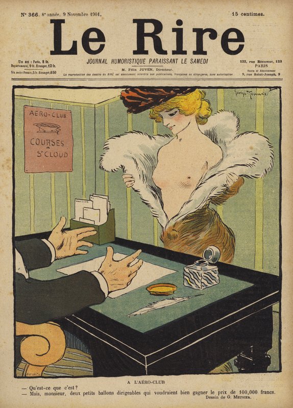 Illustration for Le Rire by Georges Meunier