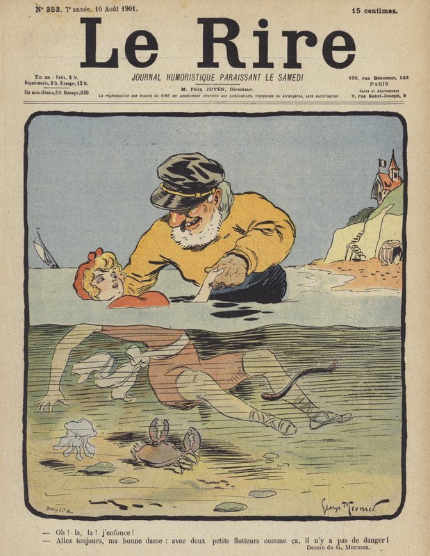 Illustration for Le Rire by Georges Meunier