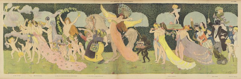 Illustration for Le Rire by Georges Meunier