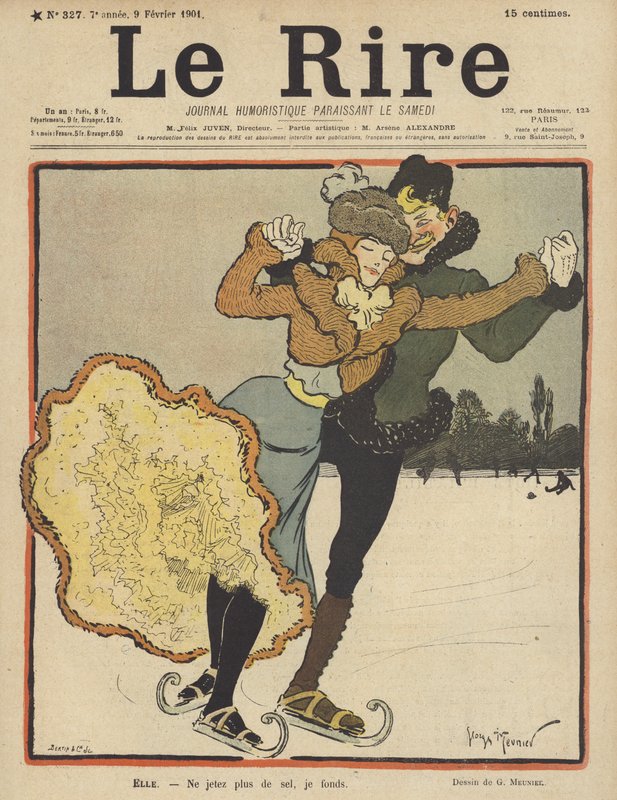 Illustration for Le Rire by Georges Meunier