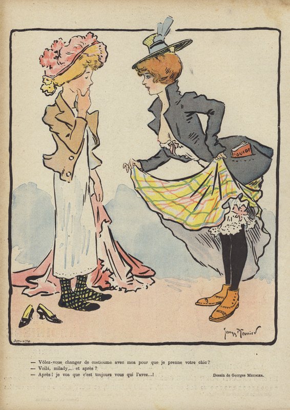 Illustration for Le Rire by Georges Meunier