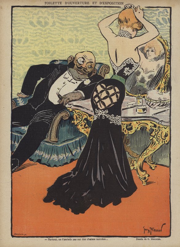 Illustration for Le Rire by Georges Meunier