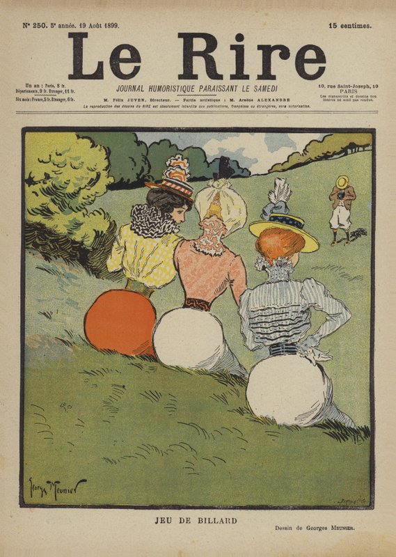 Illustration for Le Rire by Georges Meunier