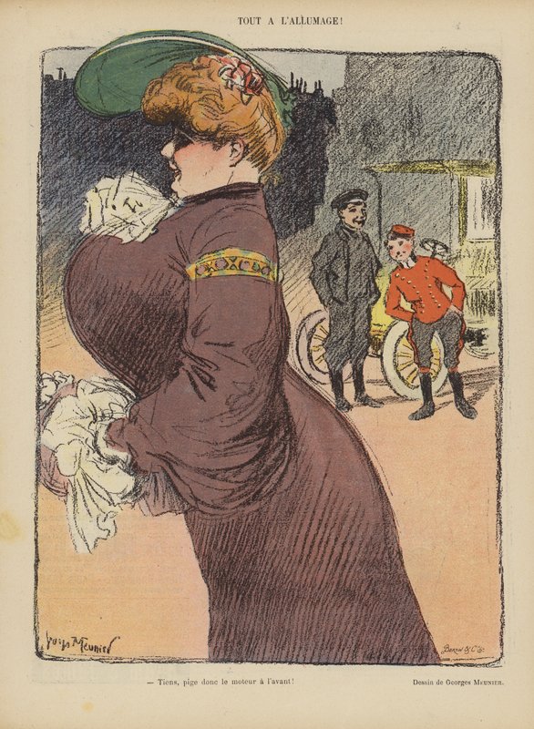 Illustration for Le Rire by Georges Meunier