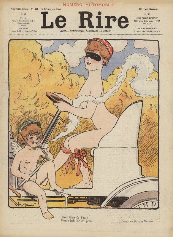 Illustration for Le Rire by Georges Meunier