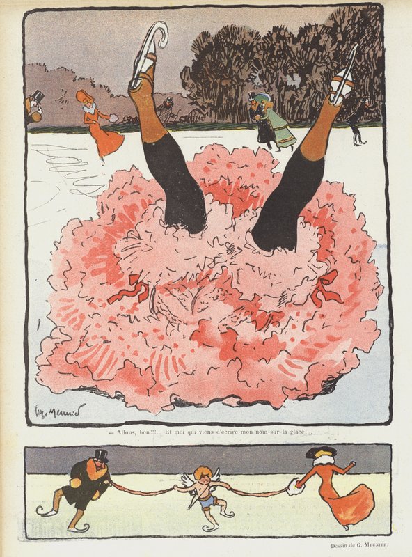 Illustration for Le Rire by Georges Meunier