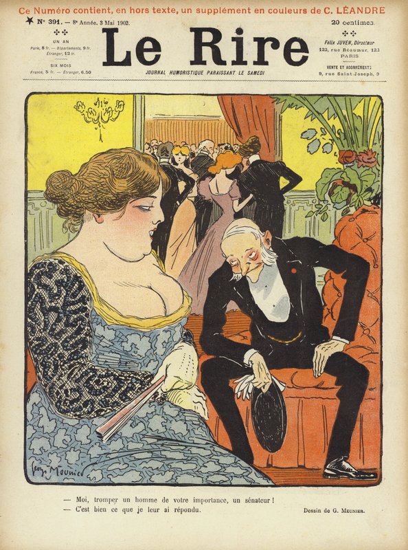 Illustration for Le Rire by Georges Meunier