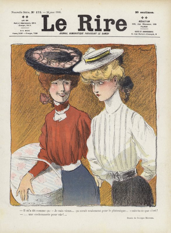 Illustration for Le Rire by Georges Meunier