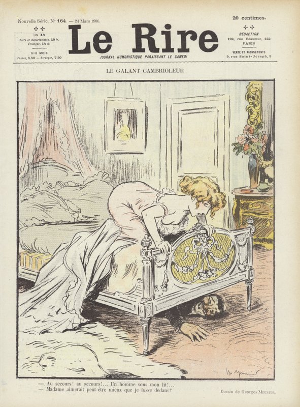Illustration for Le Rire by Georges Meunier