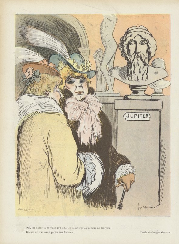 Illustration for Le Rire by Georges Meunier