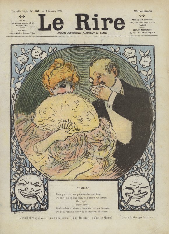 Illustration for Le Rire by Georges Meunier