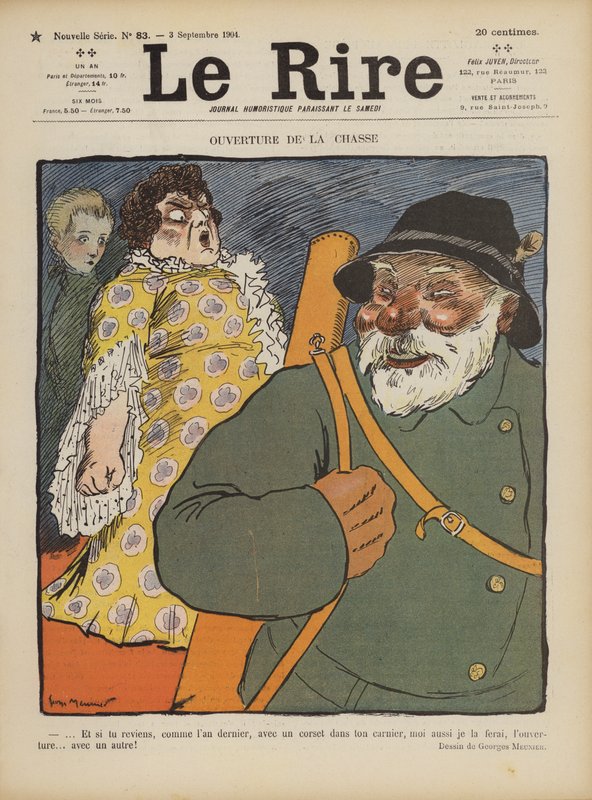 Illustration for Le Rire by Georges Meunier