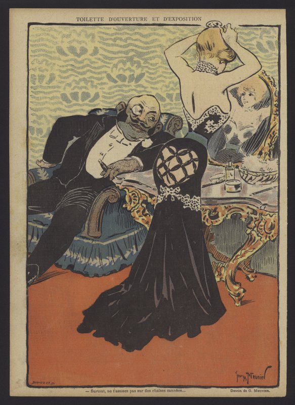 Opening and Exhibition Toilette by Georges Meunier