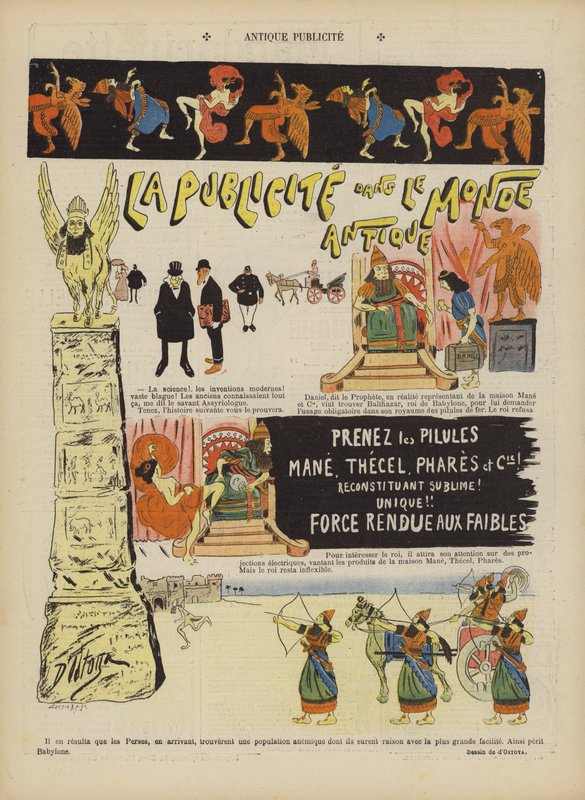 Illustration for Le Rire by Georges d 1878 1937 Ostoya