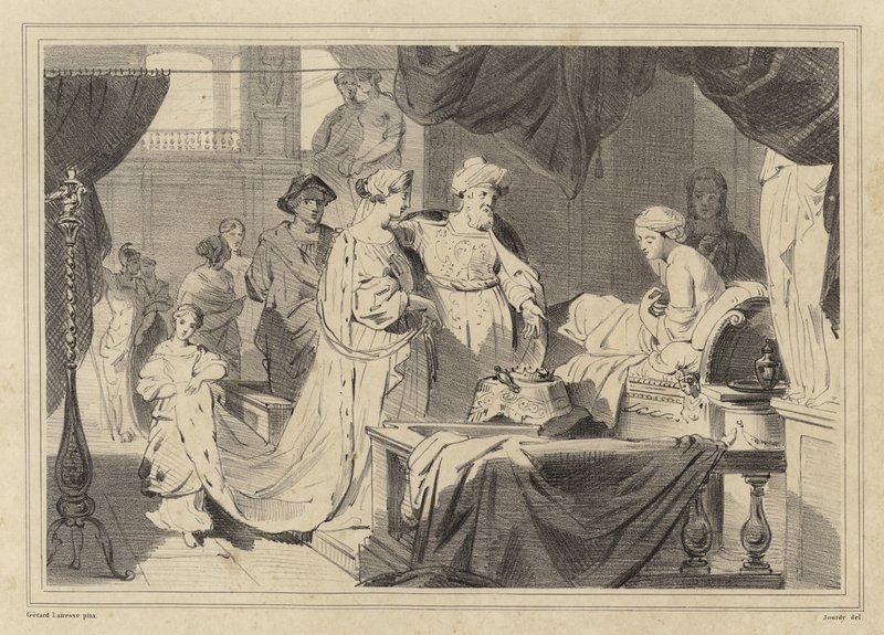 Antiochus and Stratonice by Gerard de Lairesse