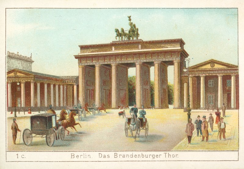 Brandenburg Gate, Berlin by German School