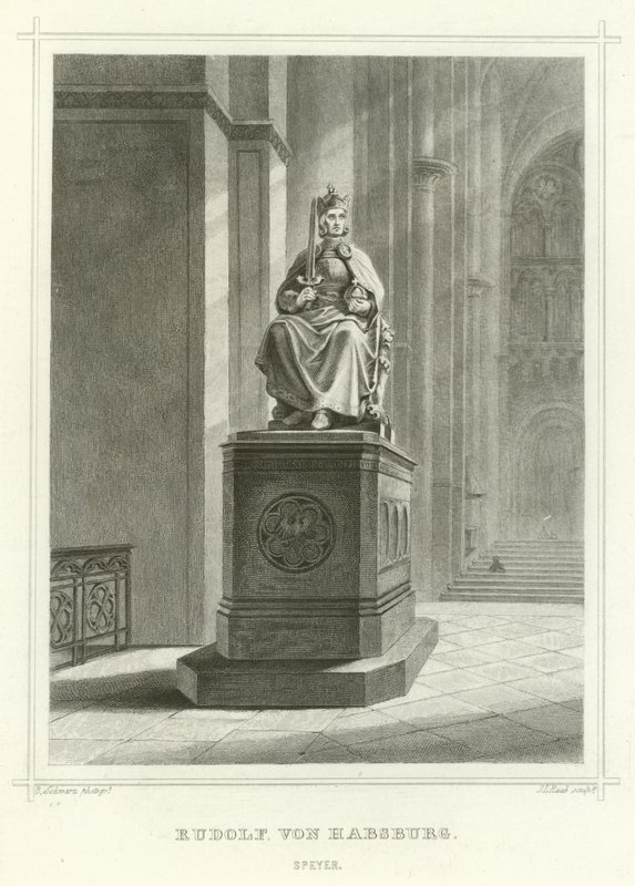 Rudolf von Habsburg, Speyer by German School