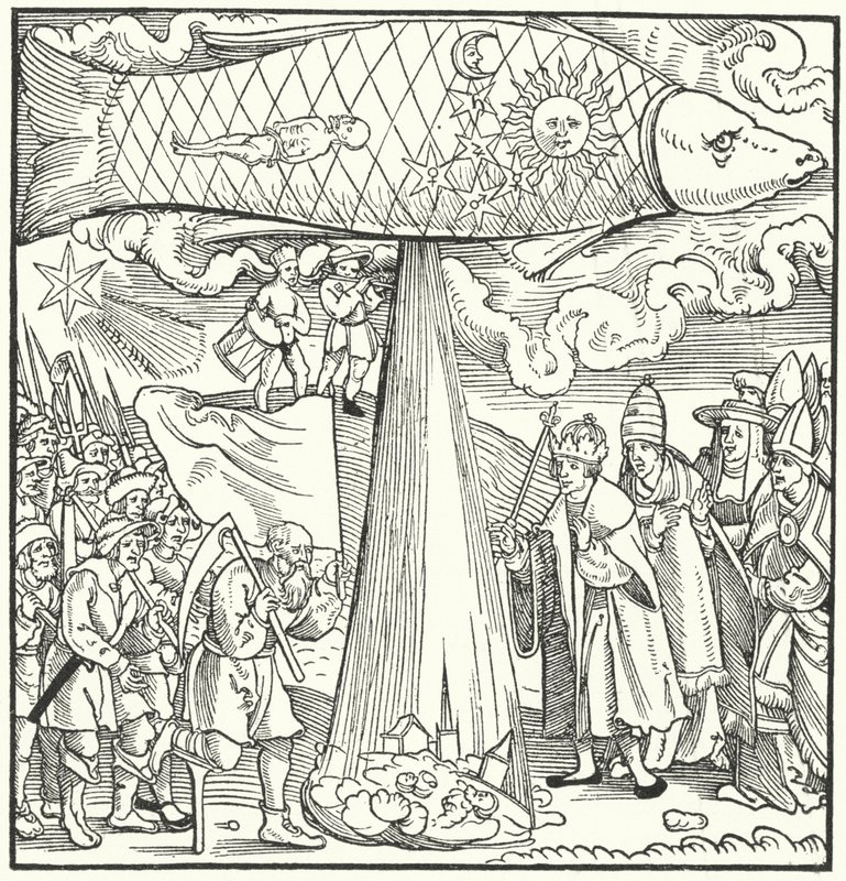 Scene prophesying the German Peasants