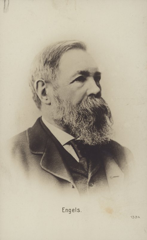 Friedrich Engels, German Political Theorist, Social Scientist and Writer by German Photographer