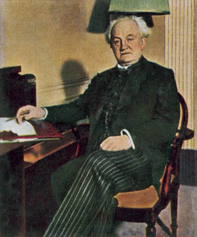 Gerhart Hauptmann, German Playwright and Novelist by German Photographer